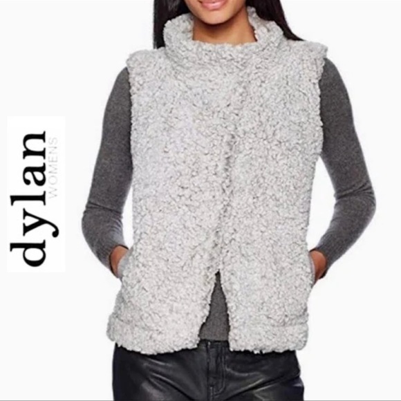 Dylan Frosty Tip Sherpa vest - Picture 1 of 9